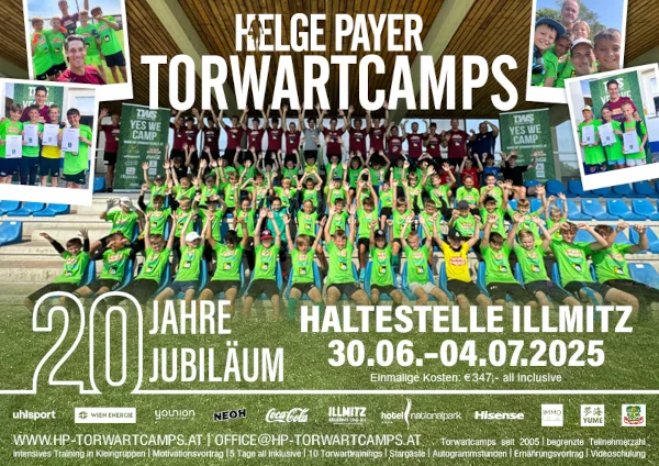 Torwartcamp 2025 Flyer